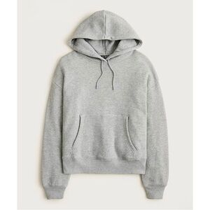 J. Crew Heritage Terry Hoodie Heather Gray